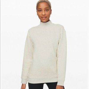 LULULEMON ALL YOURS MOCK NECK PULLOVER XS